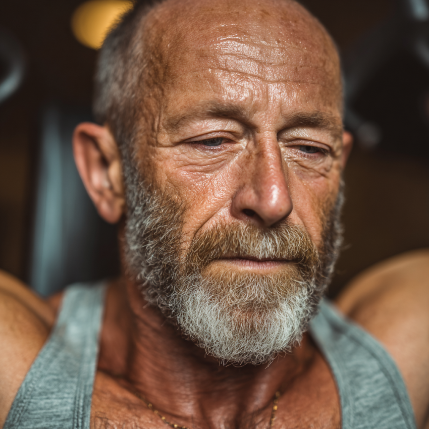 Активні люди старшого віку займаються фітнесом