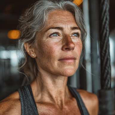 Група людей займається йогою